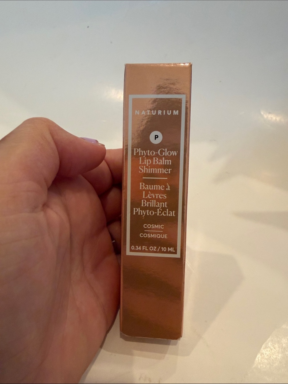 NWT Naturium Phyto-Glow Lip Balm Shimmer - Cosmic 0.34oz